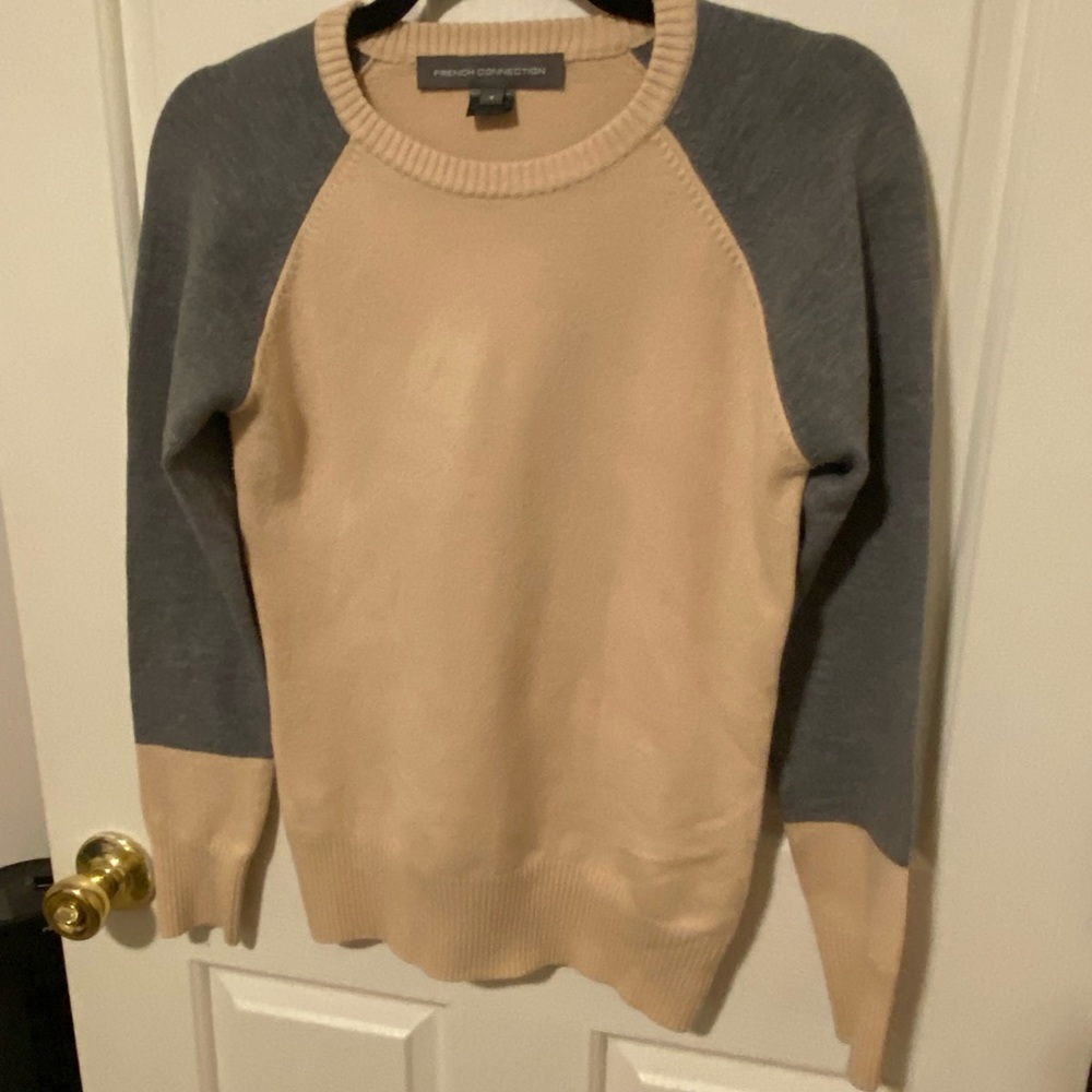 French Connection color block sweater